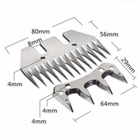 Schaf Haars chneide maschine Klinge 13 Zahn Edelstahl Schafs cher Klinge Ziegen Schere Clipper Cutter Keine Marke