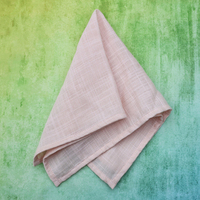 WML004 Serviettes en coton froissé double couche, torchons, chiffons à vaisselle et sets de table pour restaurants occidentaux et banquets – Vente chaude