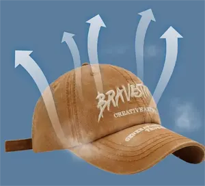 قبعة بيسبول عالية الجودة ملائمة للعضلات قبعة أبانا المطرزة قبعة الهيب هوب القطنية الرياضية