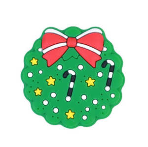 2024 natale Stock per bambini cartone animato Babbo Natale & pupazzo di neve Silicone perline dentali all'ingrosso acrilico plastica e Lucite perline - Product Image 6