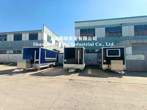 Remolque de comida móvil estándar canadiense, remolque cuadrado de comida rápida, furgoneta de cocina - Product Image 6