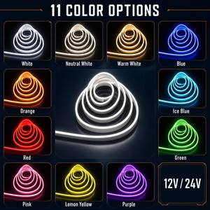 Bande lumineuse LED néon, bande lumineuse néon, lumières néon, tube en silicone pour bandes flexibles 12V - Product Image 3