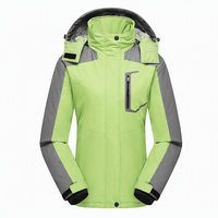 Veste d'hiver de haute qualité pour femmes, tissée, unie, pour la randonnée