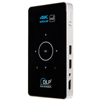 Miniproyector inteligente LED C6, android 5,1, Amlogic S905, cuatro núcleos, H96p