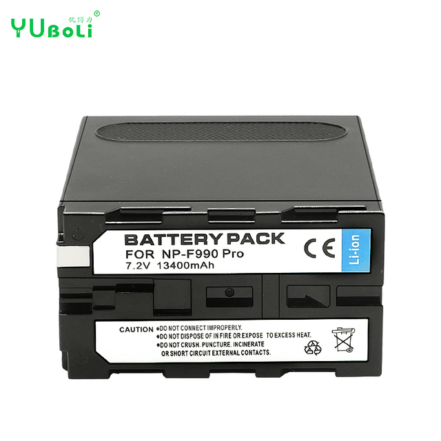13400mAh NP-F990 Battery Replacement for NP-F970 NP-F770 NP-F750 NP-F570 NP-F550 Battery for Sony Camcorder and LED Video Light