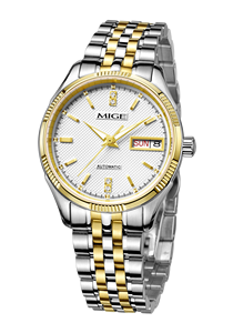 Montre homme chronographe automatique mécanique Miyota en acier inoxydable de luxe personnalisée, cadran à aiguilles, bracelet de 20 mm, résistante à l'eau - Product Image 3