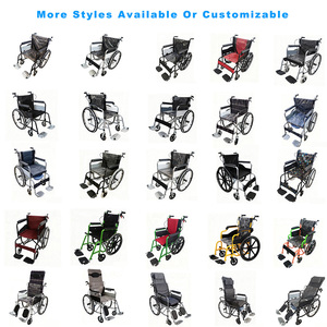 <span class=keywords><strong>Silla</strong></span> <span class=keywords><strong>de</strong></span> Ruedas Plegable Portátil <span class=keywords><strong>de</strong></span> Acero para Personas Mayores y con Discapacidad, <span class=keywords><strong>Silla</strong></span> <span class=keywords><strong>de</strong></span> Ruedas Ortopédica con Inodoro - Product Image 2