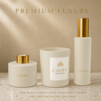 Ensemble de flacons pompe pour bougies, flacons de lotion et crème, options de couleurs personnalisées, logo personnalisé, vente en gros, décoration intérieure, cadeau, par un fabricant de qualité supérieure