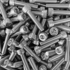 Viti a testa cilindrica con esagono incassato (Allen) in acciaio inox A2 DIN912 M1.6 M2 M2.5 M3 M4 <span class=keywords><strong>M5</strong></span> M6 - Product Image 4