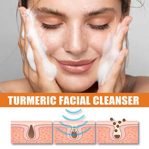 <span class=keywords><strong>โฟม</strong></span><span class=keywords><strong>ล้าง</strong></span><span class=keywords><strong>หน้า</strong></span>ออร์แกนิค OEM สูตรทำความสะอาดล้ำลึก ผสมขมิ้นและวิตามินซี สำหรับผิวแพ้ง่าย ช่วยลดปัญหาสิว - Product Image 5