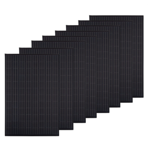 แผงโซลาร์เซลล์โมโนคริสตัลไลน์สีดำ 8 ชิ้น 3 กิโลวัตต์ 410 วัตต์ - Product Image 2