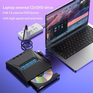 <span class=keywords><strong>Lecteur</strong></span>/<span class=keywords><strong>Graveur</strong></span> Optique <span class=keywords><strong>Interne</strong></span> Portable Haute Vitesse SATA pour PC de Bureau, USB-C & USB 3.0, Slim, pour DVD +/-RW - Product Image 2