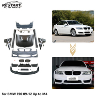 Kit carrosserie complet Restart PP pour BMW E90 09-12, mise à niveau au style M4 |   Remplacement direct |   Moule de voiture d'origine