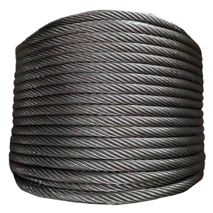 Fune in Acciaio di Alta Qualità 6x7 1x7 in Acciaio al Carbonio Lavorato a Freddo per Torri di Sollevamento/Grue Cingolate, Fune in Acciaio Galvanizzato Pieghevole - Product Image 5