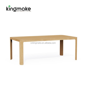 Modern Luxury Patio Furniture Set Restaurants Villas <strong>Table</strong> With 6-Chairs Heavy Duty <strong>Teak</strong> Wood Outdoor <strong>Dining</strong> <strong>Table</strong> Set - Product Image 6