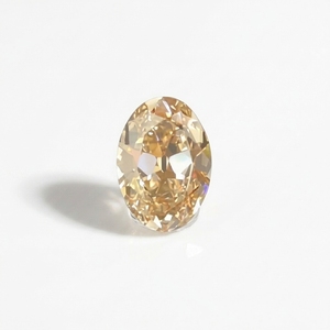 Chenjing - Venta al por Mayor de Diamantes Cultivados en Laboratorio, Corte Ovalado Champagne Old <span class=keywords><strong>Mine</strong></span>, de 0.5ct a 1ct, HPHT CVD - Product Image 1