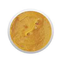 Gommage et Masque Corporel au Sel Sec Éclaircissant Fait Main Personnalisé au Citron Fouetté, Curcuma et Miel pour une Peau Nette