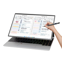 Nouvel Ordinateur Portable 2-en-1 Tactile 14 Pouces 2026 sous Windows 11, Intel N95, 512 Go/1 To de RAM, pour Entreprise et Éducation, avec Clavier RGB