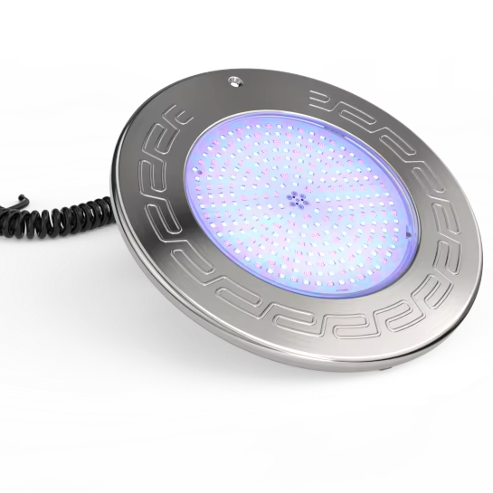 10 Inch 316 Stainless Steel LED Pool Light 12V AC RGB/RGBW Color Changing Compatible with Pentair Intellibrite System