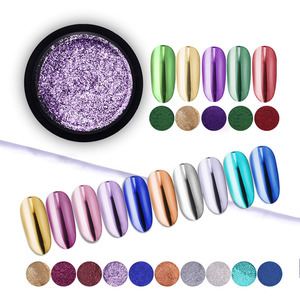 UV Gel <span class=keywords><strong>de</strong></span> <span class=keywords><strong>uñas</strong></span> cromo pigmento decoraciones aluminio acrílico polvo Nail Art espejo <span class=keywords><strong>brillo</strong></span> polvo lentejuelas aluminio cromo pigmento <span class=keywords><strong>uñas</strong></span> - Product Image 1