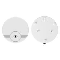 Installation facile Alarme de fuite d'eau domestique alimentée par batterie Détecteur de fuite Alarme de capteur Dispositif d'alerte d'inondation Alarme de fuite sonore forte