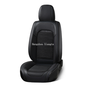 Xiangta 5D luxe en cuir Pu universel Fly 5D stéréo housse de sièges de voiture en cuir Pvc housses de siège imperméables pour voiture - Product Image 4