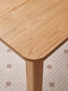 L711g Phòng Ăn Hiện Đại Đặt Gấp Bàn Ăn Bàn Bắc Âu Rắn Gỗ Vòng Bàn Ăn Cao Su Mở rộng Gỗ Bàn Ăn Tối - Product Image 4