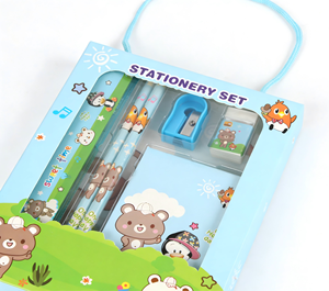 Set de Papelería ZKJ en Caja de Regalo, Tapa Dura Metálica, Imprescindible para Estudiantes de Primaria, Regalo de Alto Valor, Bolsas de Regalo para Niños - Product Image 2