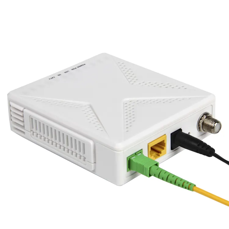 Passive Optical Networking Equipment 1GE Port Gpon EPON ONU CATV Function Wifi Onu Gpon