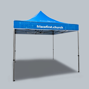 Tente portable avec cadre en aluminium et tissu Oxford résistant aux UV pour la plage, idéale pour la promotion <span class=keywords><strong>de</strong></span> votre marque - Product Image 1