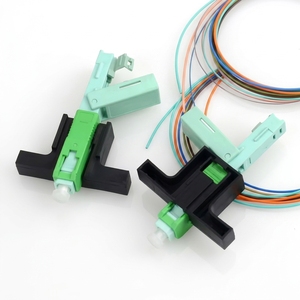 Connettore Rapido in Fibra Ottica AOPTKE FTTH SC/APC Monomodale Simplex Tipo T Click per Assemblaggio sul Campo - Product Image 1