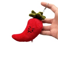 Jouets en peluche pour machine à griffes d'arcade, breloques fantaisie en forme de légumes (oignon vert, gingembre, ail), porte-clés brocoli, pour restaurants de fondue, petits modèles