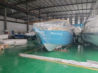 Australia baru Selandia populer liburan 21ft perahu kabin cudy 6.5M perahu memancing aluminium