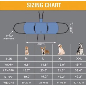 Muestra Gratuita: Mochila de Emergencia para Perros, Arnés de Soporte para Patas, Rehabilitación y Transporte de Mascotas - Product Image 6