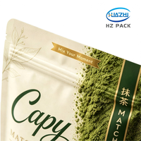 Sachet Doypack Antistatique Personnalisable Imprimé par Gravure avec Fermeture Éclair pour l'Emballage de Matcha, Protéines en Poudre, Lait en Poudre et Aliments pour Animaux