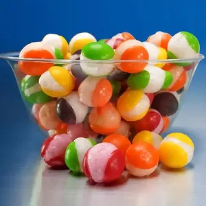 عنصر جديد تجميد الحلوى المجففة متعددة الألوان حبوب هلام صغيرة الحلويات والوجبات الخفيفة