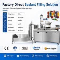 Machine automatique de remplissage et de bouchage de cartouches de mastic silicone pour adhésif PU et mastic MS