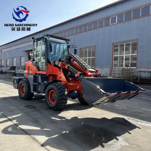 Pemuat MIni teleskopik MR1500 roda Mini pemuat 1500 kg CE EURO5 mesin Epa Crawler Diesel ujung depan teleskopik - Product Image 2