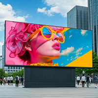 Özel Tasarım Dış Mekan Su Geçirmez Sabit Ön Bakımlı Reklam İşletme Tabelası Billboard Tabela Panosu Led Ekran