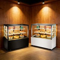 Vitrine Réfrigérée de Comptoir pour Pâtisseries et Aliments Froids Rebirth Bakery – Idéale pour Boulangeries