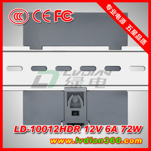 LVDUN แหล่งจ่ายไฟแบบสวิตชิ่งรางดิน LD-10012HDR 12V 8A เอาต์พุตเดี่ยวสำหรับใช้งานในอุตสาหกรรม - Product Image 4