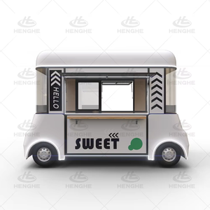 Carrito de Comida Multifuncional de Alta Calidad con Forma de Coche, Personalizable, para Venta de Snacks y Comida Rápida en la Calle - Product Image 1