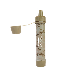 Exroad xách tay máy lọc nước rơm cho leo núi ngoài trời khẩn cấp cho sự sống còn cá nhân lọc nước Gear cho đi bộ đường dài cắm trại - Product Image 5