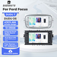 DUDU7 Reproductor multimedia de radio para automóvil, unidad principal para Ford Focus, Mondeo, C-MAX, S-MAX, Galaxy II y Kuga
