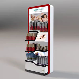 Estantes Metálicos de Exhibición para Perfumes y Cosméticos, Diseño OEM para Tiendas de Cosméticos, <span class=keywords><strong>Muebles</strong></span> de Exhibición para Maquillaje - Product Image 1
