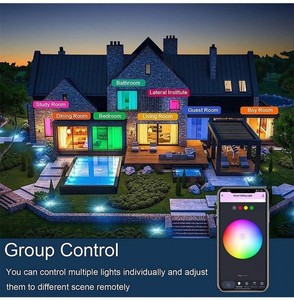 Tuya APP WIFI Multi Scenario Application Acrylic Ceiling <b>Light</b> with RGBCW Intelligent Dimming Living <b>Room</b> Use Modern Design - Product Image 6