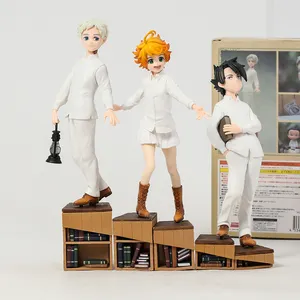 3 Styles 20cm The Promised Neverland Anime Figure Norman Emma Ray 1/8 Scale Figurine Collection Figure Model Toy Gift
