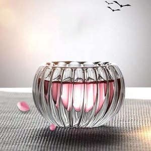 Set di <span class=keywords><strong>Tazzine</strong></span> da Tè in <span class=keywords><strong>Vetro</strong></span> a Doppia Parete Trasparente Resistenti al Calore Tazze da Caffè Ecologiche Mini Tazze Sicure per Microonde - Product Image 5