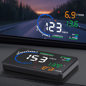 มาตรวัดหน้าปัดรถยนต์5.5นิ้ว OBD2โปรโตคอล OBDII สำหรับ A8มืออาชีพ - Product Image 1