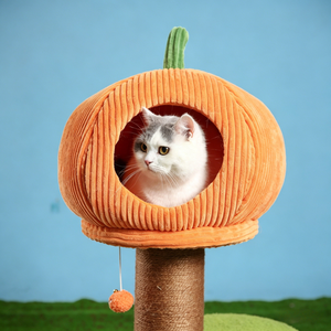 <span class=keywords><strong>Meilleur</strong></span> Arbre à Chat Traditionnel Vert Marron 60x60x93cm Meuble Multifonctionnel Premium pour Chats - Product Image 4